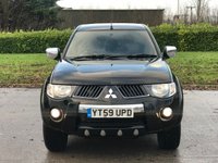 USED 2009 59 MITSUBISHI L200 2.5 DI-D 4X4 TROJAN DCB 134 BHP ** NO VAT ** NO VAT **  2 KEYS