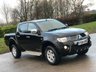 USED 2009 59 MITSUBISHI L200 2.5 DI-D 4X4 TROJAN DCB 134 BHP ** NO VAT ** NO VAT **  2 KEYS