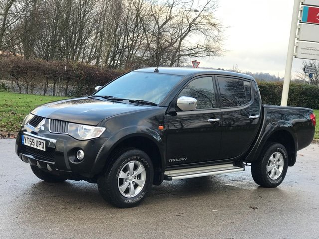 2009 59 Mitsubishi L200 2.5 DI-D 4X4 TROJAN DCB 134 BHP