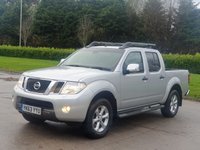 USED 2013 63 NISSAN NAVARA 2.5 DCI TEKNA 4X4 SHR DCB 188 BHP PRICE 9050+VAT 1810 TOTAL &pound; 10860