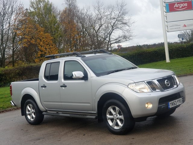 2013 63 Nissan Navara 2.5 DCI TEKNA 4X4 SHR DCB 188 BHP