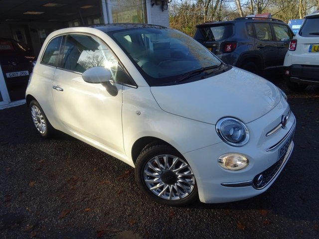 2016 66 Fiat 500 0.9 TWINAIR LOUNGE 3d 85 BHP NEW SHAPE