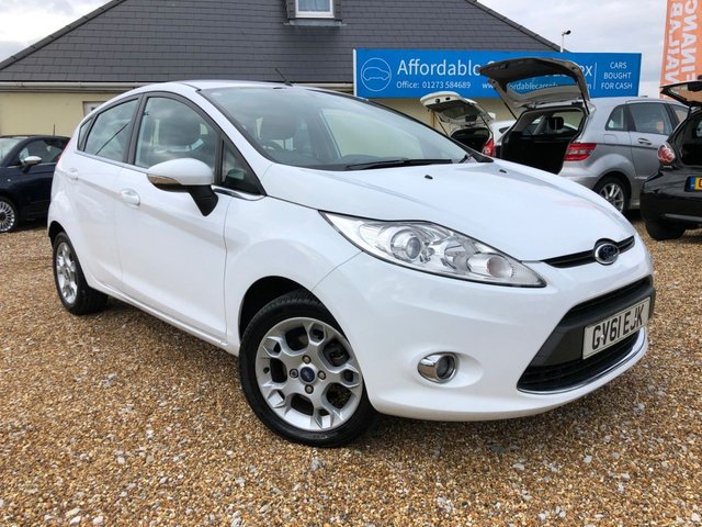 2012 61 Ford Fiesta 1.2 ZETEC 5d 81 BHP