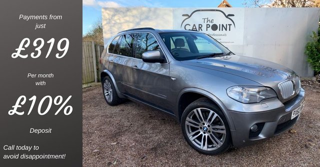 2012 62 BMW X5 3.0 XDRIVE40D M SPORT 5d AUTO 302 BHP
