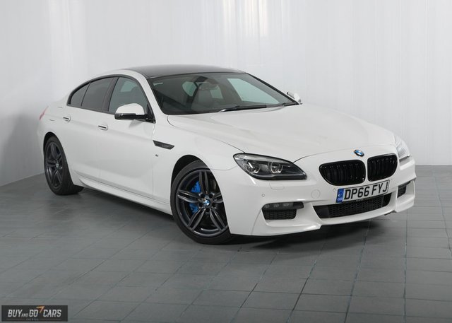 2016 66 BMW 6 Series 3.0 640D M SPORT GRAN COUPE 4d 309 BHP