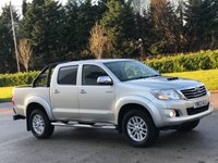 USED 2014 63 TOYOTA HI-LUX 3.0 INVINCIBLE 4X4 D-4D DCB 169 BHP ** NO VAT ** FULL LEATHER + SATNAV