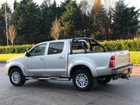 USED 2014 63 TOYOTA HI-LUX 3.0 INVINCIBLE 4X4 D-4D DCB 169 BHP ** NO VAT ** FULL LEATHER + SATNAV