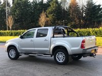 USED 2014 63 TOYOTA HI-LUX 3.0 INVINCIBLE 4X4 D-4D DCB 169 BHP ** NO VAT ** FULL LEATHER + SATNAV