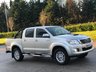 USED 2014 63 TOYOTA HI-LUX 3.0 INVINCIBLE 4X4 D-4D DCB 169 BHP ** NO VAT ** FULL LEATHER + SATNAV