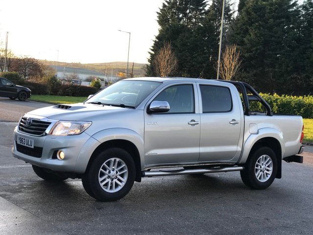 2014 63 Toyota HI-Lux 3.0 INVINCIBLE 4X4 D-4D DCB 169 BHP