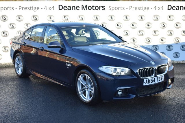 2015 64 BMW 5 Series 2.0 520D M SPORT 4d 188 BHP GREAT SPEC