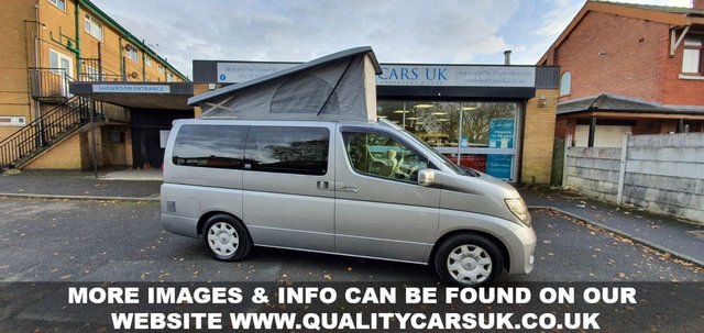 nissan elgrand camper for sale uk