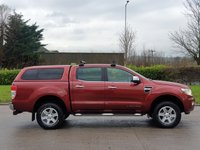 USED 2012 62 FORD RANGER 2.2 LIMITED 4X4 DCB TDCI 4d 148 BHP ** NO VAT ** FULL LEATHER + CANOPY