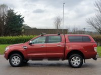 USED 2012 62 FORD RANGER 2.2 LIMITED 4X4 DCB TDCI 4d 148 BHP ** NO VAT ** FULL LEATHER + CANOPY