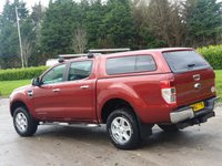 USED 2012 62 FORD RANGER 2.2 LIMITED 4X4 DCB TDCI 4d 148 BHP ** NO VAT ** FULL LEATHER + CANOPY