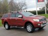 USED 2012 62 FORD RANGER 2.2 LIMITED 4X4 DCB TDCI 4d 148 BHP ** NO VAT ** FULL LEATHER + CANOPY