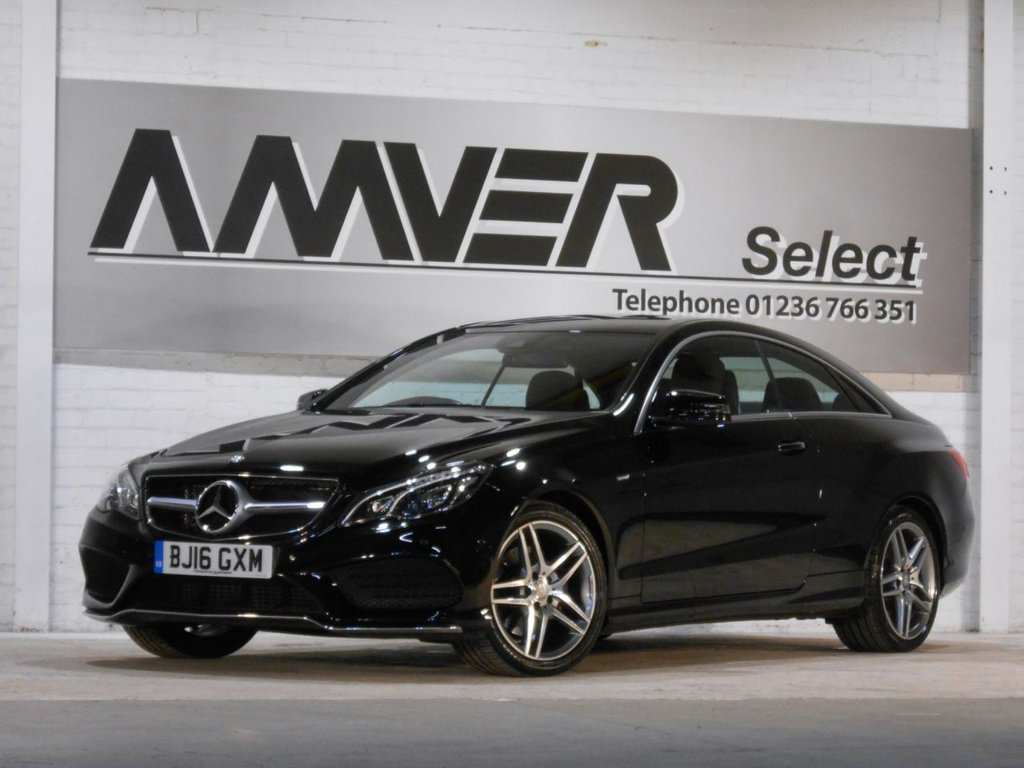 USED 2016 16 MERCEDES-BENZ E CLASS 2.1 E220 BLUETEC AMG LINE 2d 174 BHP FROM &pound;287.63 PER MONTH - NO DEPOSIT