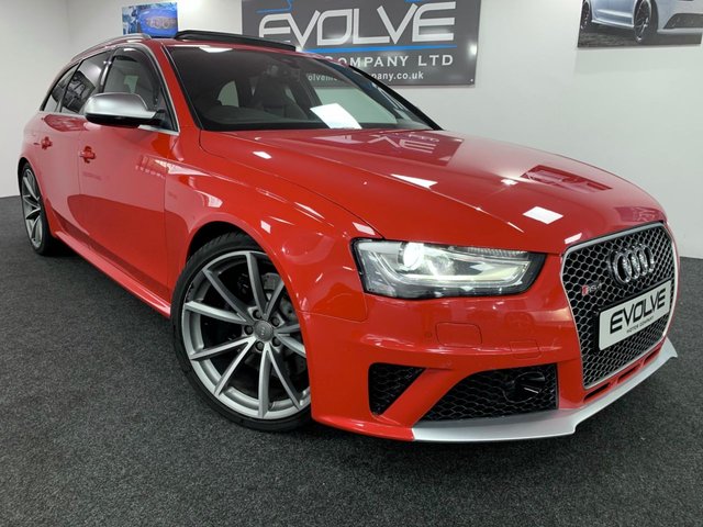 2013 63 Audi A4 4.2 RS4 AVANT FSI QUATTRO 5d 444 BHP