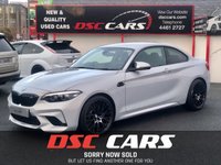 USED 2018 68 BMW M2 3.0 M2 COMPETITION 2d 405 BHP AWESOME CAR THROUGHOUT