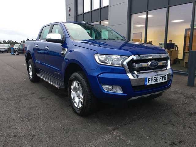 2016 66 Ford Ranger 2.2 LIMITED 4X4 NAV TDCI 4d 160PS EURO 6