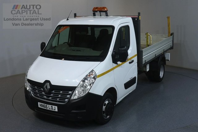 2016 66 RENAULT MASTER 2.3 ML35 BUSINESS RWD 125 BHP MWB TWIN WHEEL TIPPER