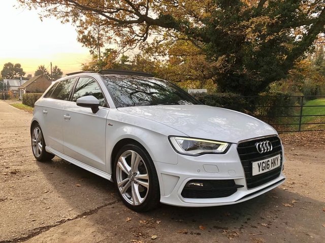 2016 16 Audi A3 2.0 TDI S LINE NAV 5d 148 BHP