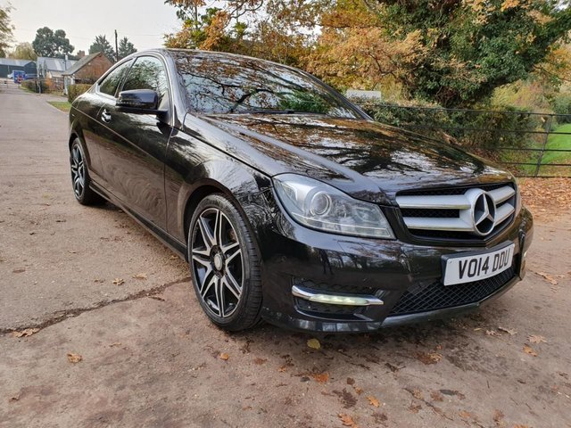 2014 14 Mercedes-Benz C Class 2.1 C220 CDI BLUEEFFICIENCY AMG SPORT PLUS 2d 168 BHP
