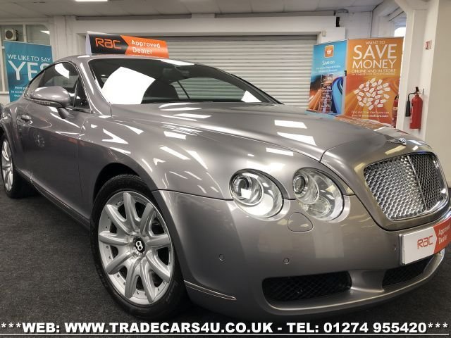 2004 M Bentley Continental BENTLEY CONTINENTAL GT 6.0 W12 TWIN TURBO AUTO COUPE