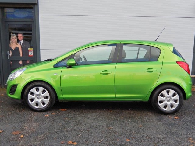 2012 62 Vauxhall Corsa 1.2 EXCLUSIV AC CDTI ECOFLEX S/S 5d 93 BHP
