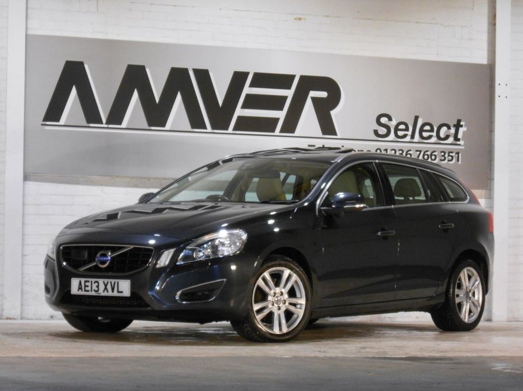 USED 2013 13 VOLVO V60 2.4 D5 SE LUX NAV 5d 212 BHP FROM &pound;159.72 PER MONTH - NO DEPOSIT