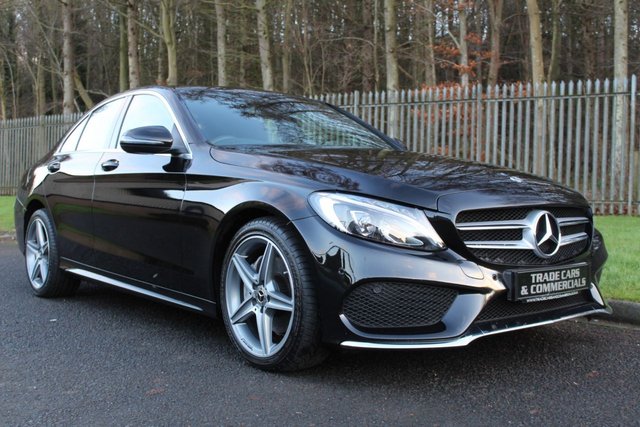 2017 67 MERCEDES-BENZ C CLASS 2.1 C220 D AMG LINE 4d 170 BHP