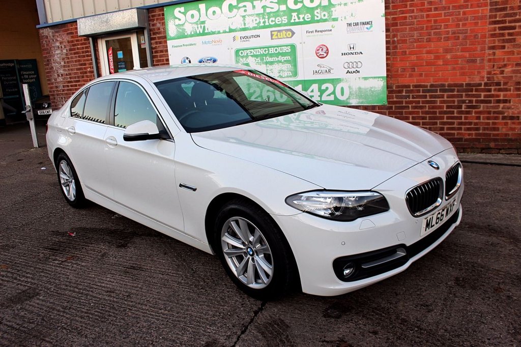 2016 66 BMW 5 SERIES 2.0 520D SE 4d AUTO 188 BHP