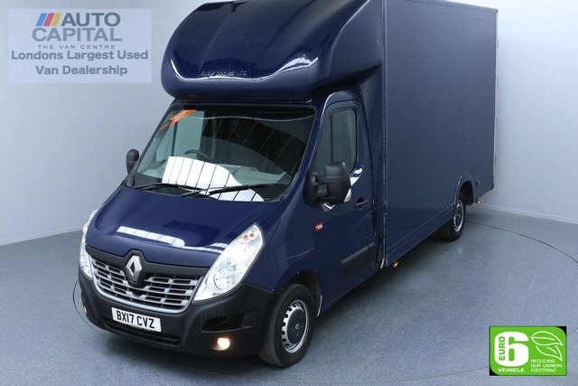 2017 17 RENAULT TRUCKS MASTER 2.3 35 L4 H4 168 BHP EURO 6 ENGINE LUTON