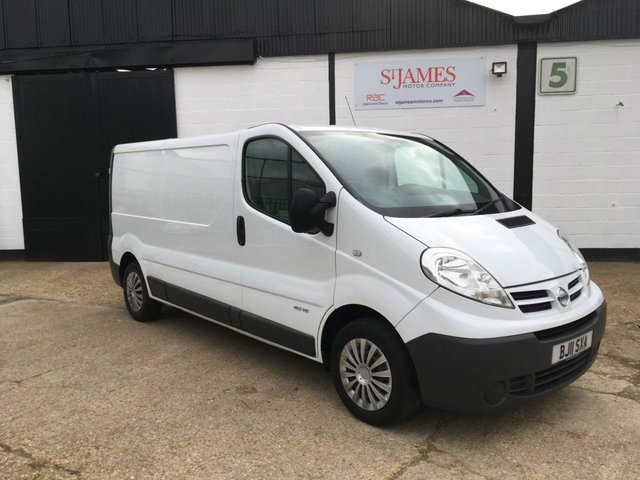 2011 11 Nissan Primastar 2.0 DCI SE LWB  115 BHP