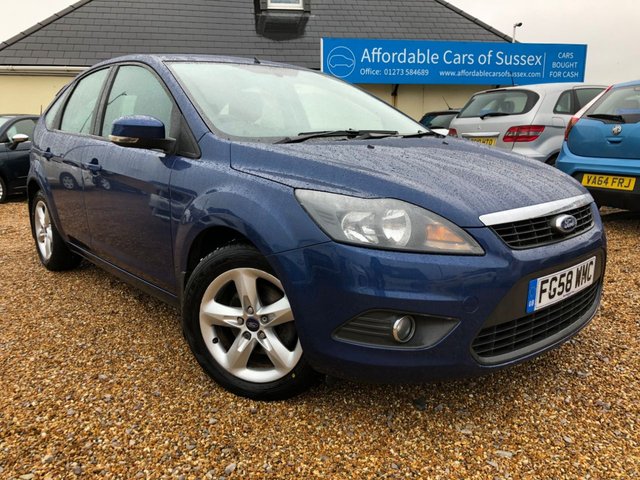 2008 58 Ford Focus 1.6 ZETEC 5d 100 BHP