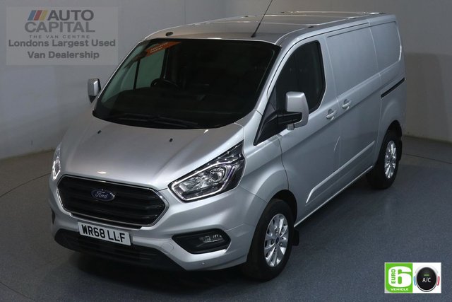 2018 68 FORD TRANSIT CUSTOM 2.0 300 LIMITED L1 H1 129 BHP EURO 6 ENGINE