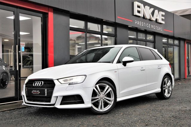 2016 66 Audi A3 2.0 TDI S LINE 5d 148 BHP