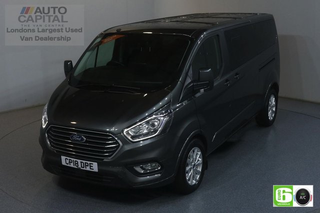 2018 18 FORD TOURNEO CUSTOM 2.0 310 TITANIUM LWB 129 BHP 9 SEATS MINIBUS