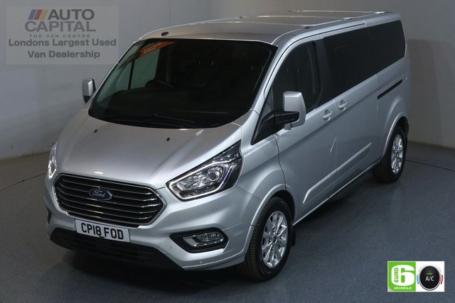 2018 18 FORD TOURNEO CUSTOM 2.0 310 TITANIUM LWB 129 BHP 9 SEATS MINIBUS