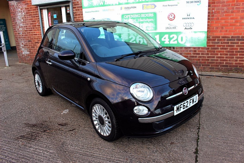 2012 62 FIAT 500 0.9 LOUNGE 3d 85 BHP