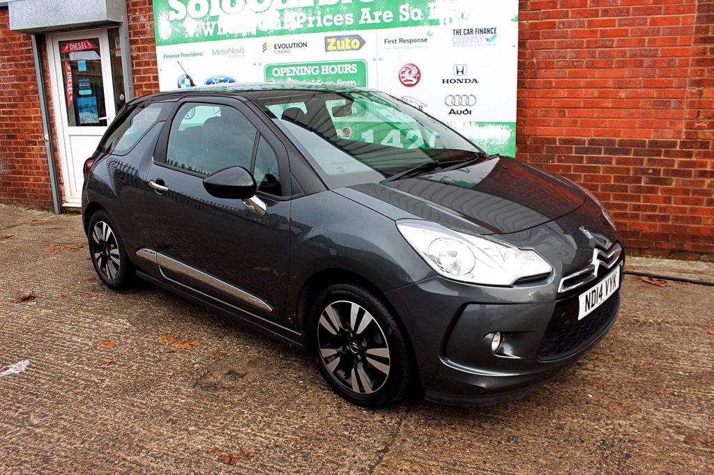2014 14 CITROEN DS3 1.2 DSIGN 3d 82 BHP