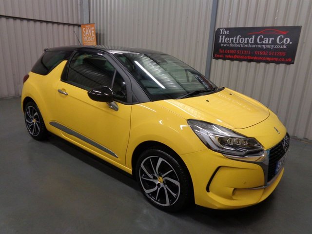 2016 66 DS DS 3 1.2 PURETECH PRESTIGE S/S EAT6 3d 109 BHP