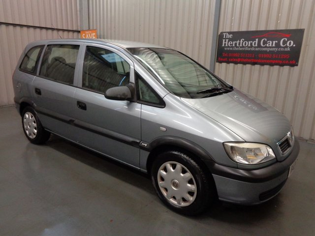 2004 04 Vauxhall Zafira 1.6 LIFE 16V 5d 99 BHP