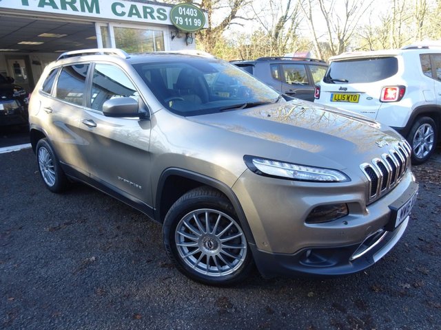 2016 16 Jeep Cherokee 2.2 M-JET II LIMITED AUTOMATIC 4WD 5d 197 BHP FOUR WHEEL DRIVE (EUR 6)