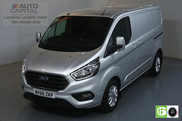 2018 68 FORD TRANSIT CUSTOM 2.0 300 LIMITED L1 H1 129 BHP EURO 6 ENGINE