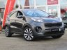 USED 2016 16 KIA SPORTAGE 2.0 CRDI KX-3 5d 134 BHP STUNNING, 4X4, KIA SPORTAGE 2.0 CRDI KX-3 AUTO 134 BHP.  Finished in DARK GUN METAL Metallic with contrasting FULL BLACK HEATED LEATHER. This car comes with the balance of Kia 7 year warranty with FSH. The Kia Sportage is one of the best MPV's on the market today, It offers striking looks and makes an ideal family SUV 4x4 with great specification. Features include Full Heated front and rear Leather seats, Sat Nav, Front Fogs, Cruise, B/Tooth, Power Folding Mirrors and much more.