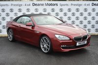 USED 2011 11 BMW 6 SERIES 640i SE CONVERTIBLE AUTOMATIC MASSIVE SPECIFICATION  OVER &pound;16000 OF FACTORY SPEC