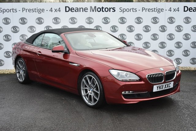 2011 11 BMW 6 Series 640i SE CONVERTIBLE AUTOMATIC MASSIVE SPECIFICATION 