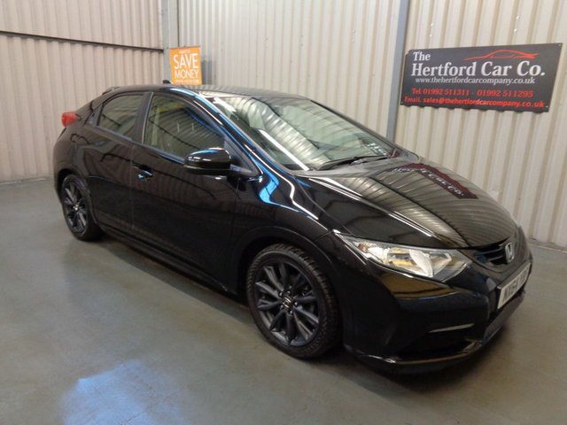 2014 64 Honda Civic 1.8 I-VTEC BLACK EDITION 5d 140 BHP