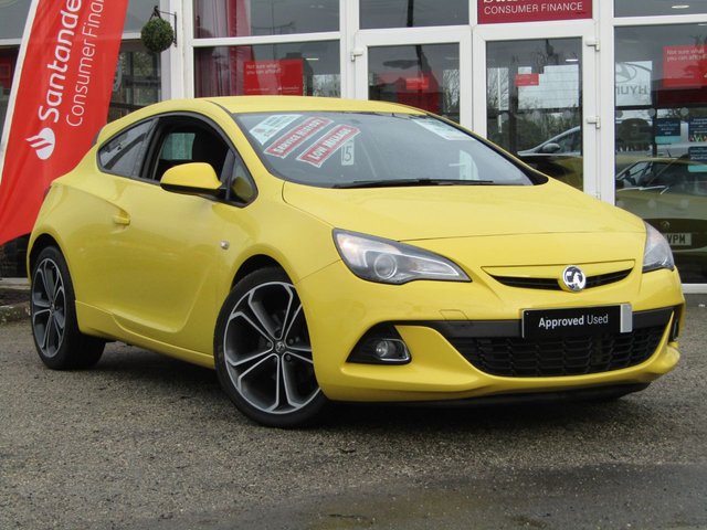2015 15 Vauxhall Astra 1.4 GTC LIMITED EDITION S/S 3d 118 BHP